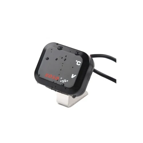 Termometru 4 in1 + mufa bord incarcator USB 3A + voltmetru 12V — imaginea 3