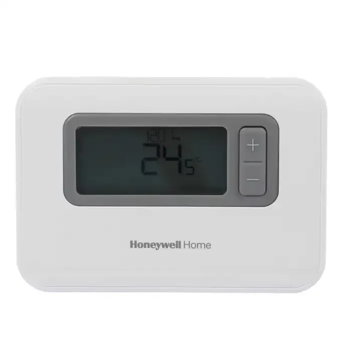 Termostat de ambient pentru centrala, cu fir, Honeywell T3, programabil, digital