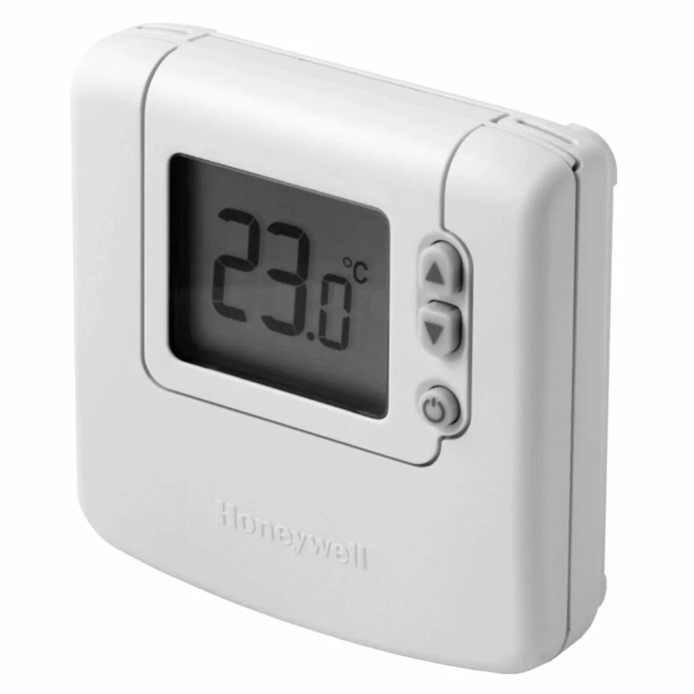 Termostat de ambient pentru centrala, cu fir, neprogramabil, digital, 2 x AA, tensiune 230 V