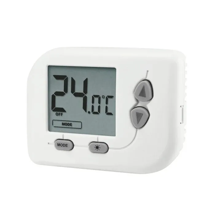 Termostat de ambient pentru centrala, cu fir, Paxton BL-BT022, digital, 2 x AAA, alb