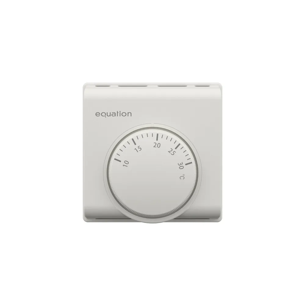 Termostat manual ambiental Equation, mecanic, cu fir, neprogramabil