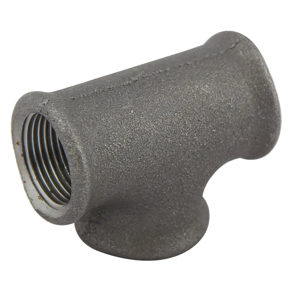Teu fonta neagra, 1 1/2 inch, filet interior, 90 grade