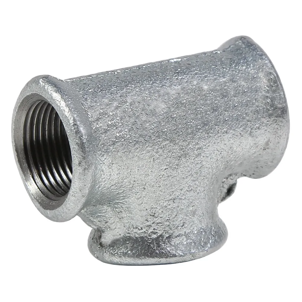 Teu fonta zincata, 1/2", 130