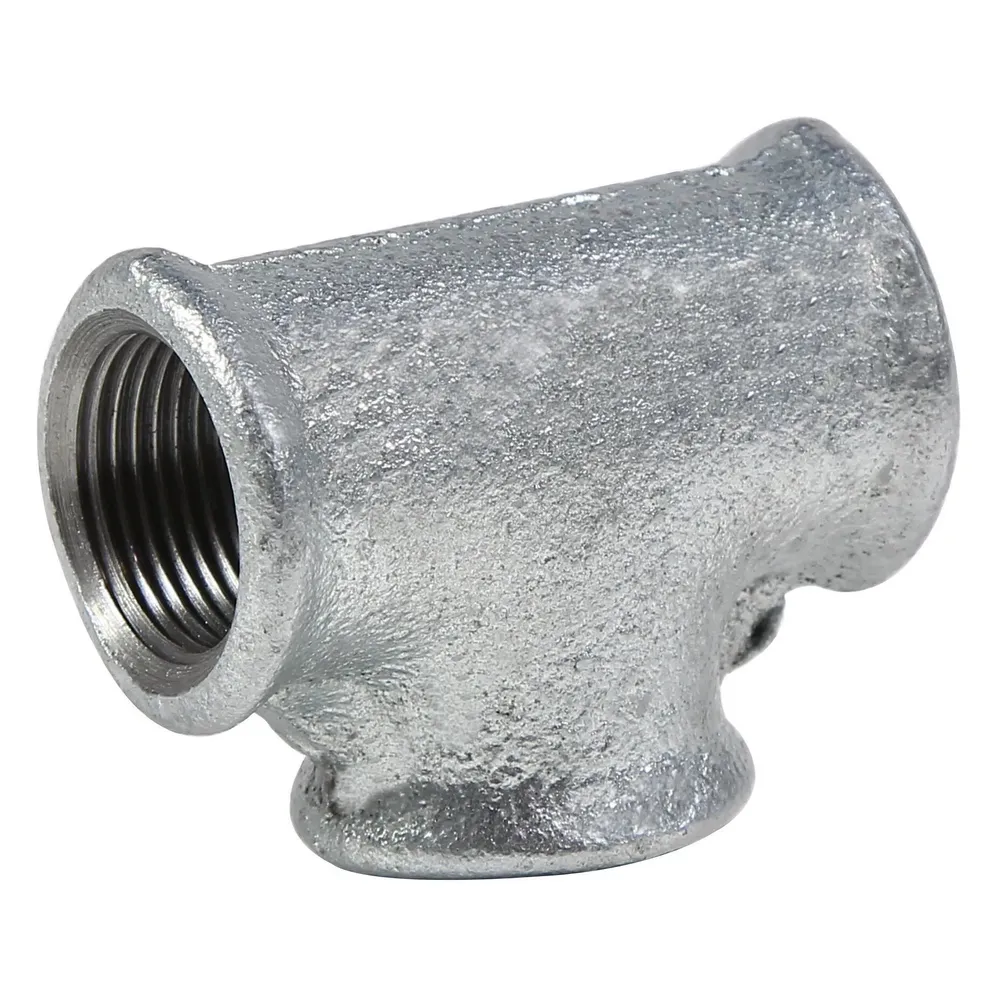 Teu fonta zincata, 3/4", 130
