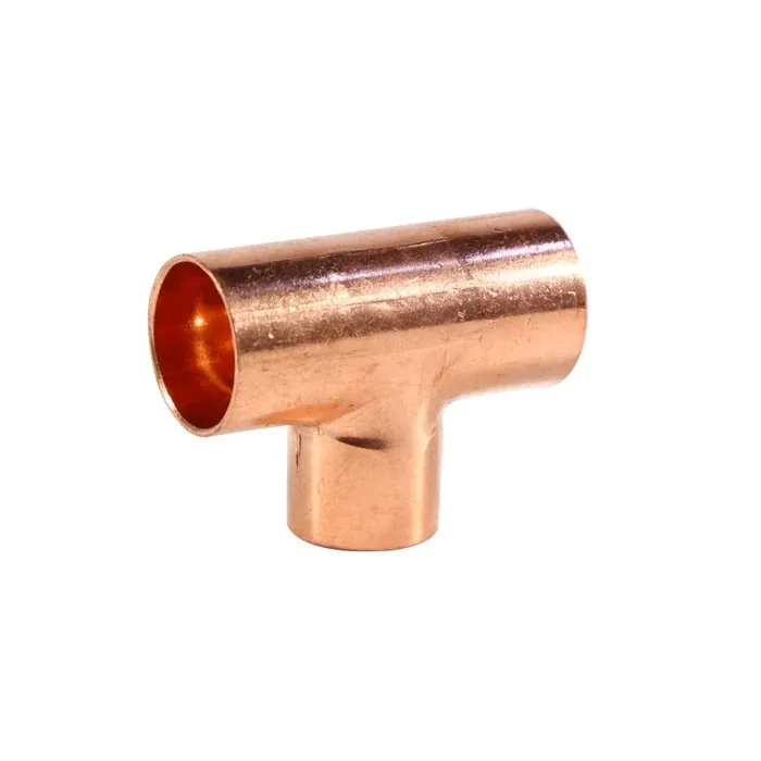 Teu redus, cupru, D 28 x 18 x 18 mm, 5130
