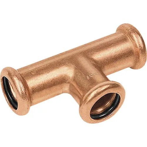 Teu redus cupru presare Sanha 18x15x15 mm