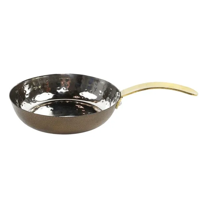 Tigaie AG-2FNB-SH2, inox, argintiu + auriu, 15.75 cm