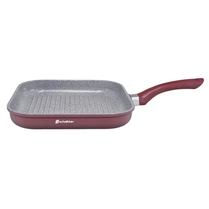 Tigaie grill Schmitter, aluminiu + strat ceramic, 28 x 28 cm