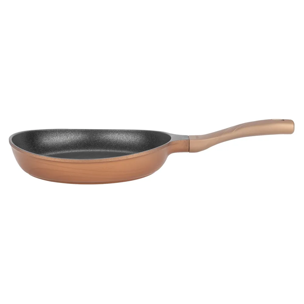 Tigaie universala Neoklein FP24, aluminiu turnat, invelis antiaderent, 24 cm, auriu