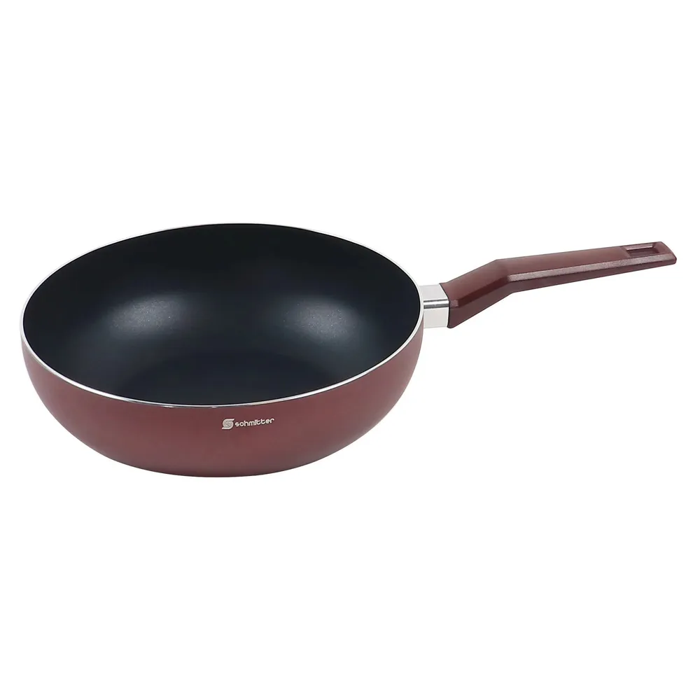 Tigaie wok, Schmitter, aluminiu teflonat, 28 x 9 cm