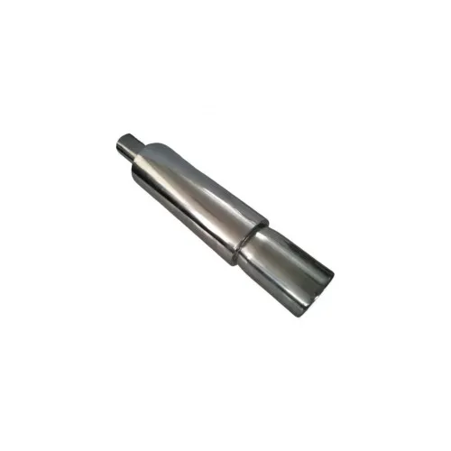 Toba inox universala, iesire 8 cm, intrare 4.8 cm, lungime 50 cm