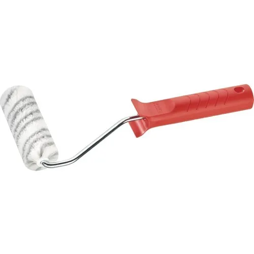 Trafalet 10 cm pentru vopsele de interior, miez Ø 15 mm, poliester fir gri 12 mm