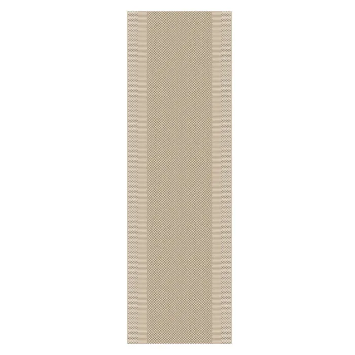 Traversa exterior / interior Forma 01VDV 1K, 80 x 250 cm, polipropilena, bej, dreptunghiulara