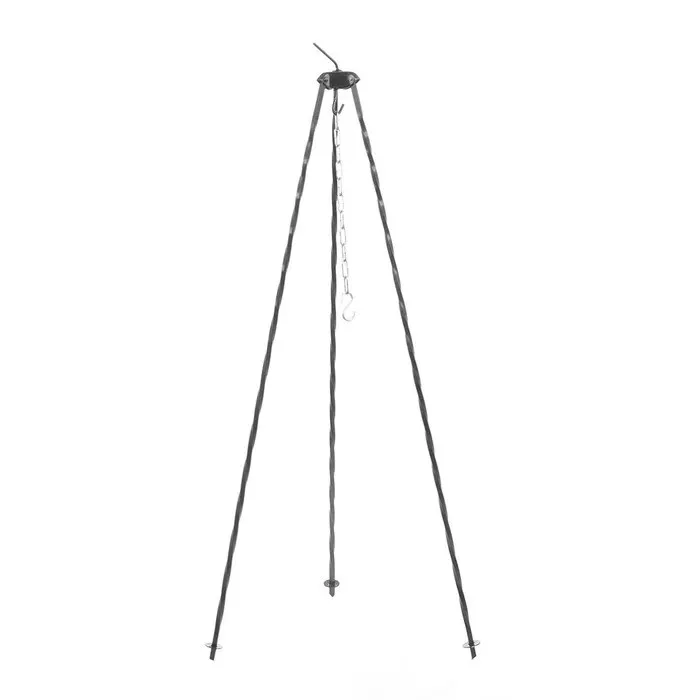 Trepied pentru ceaun Landmann, cu lant inclus, H 100 cm