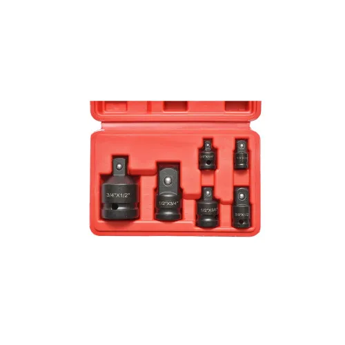 Trusa adaptoare antrenor clichet tubulare patrat 1/4 3/8 1/2 3/4 inch set 6 piese — imaginea 3