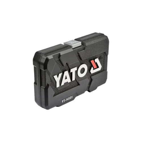 Trusa chei tubulare si biti auto 1/4 inch 56 piese — imaginea 3