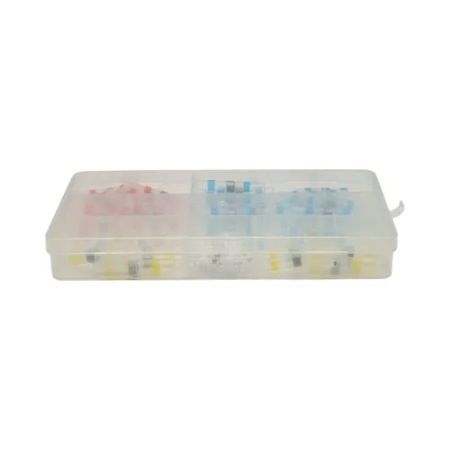 Trusa conectori termocontractabili cu cositor 0.25-6 mm² Leader 100 bucati — imaginea 3