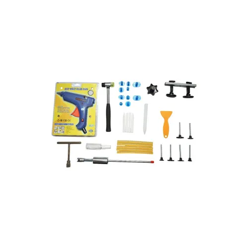 Trusa scule indreptat tabla caroserie 34 piese — imaginea 2