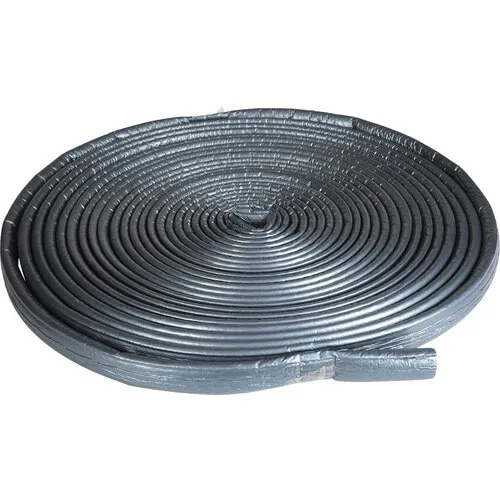 Tub izolatie cu folie de protectie pentru instalatii sanitare Tubolit S Plus, ∅ 28 mm, grosime 4 mm, colac 20 m