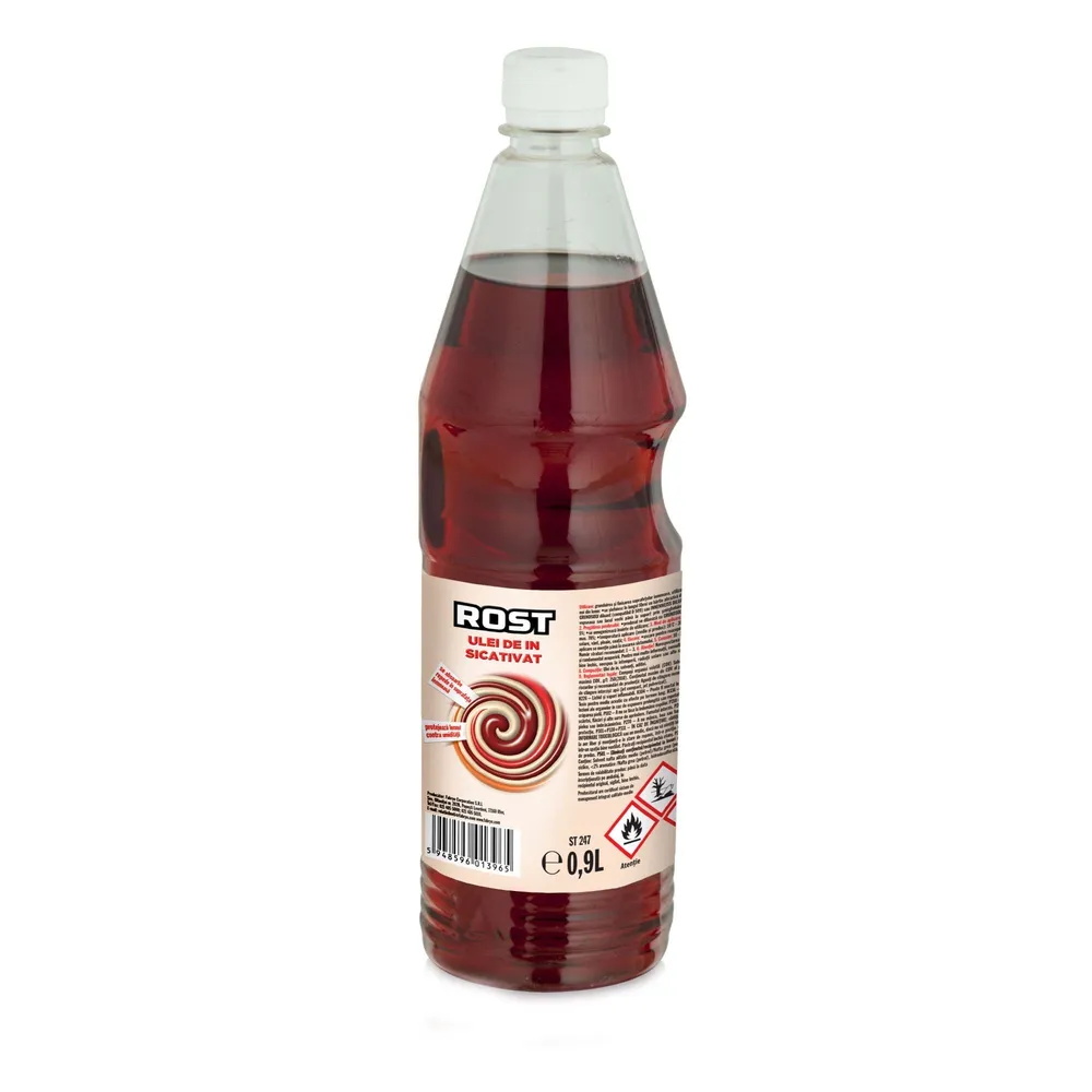 Ulei de in pentru lemn Rost, sicativat, 0.9 L
