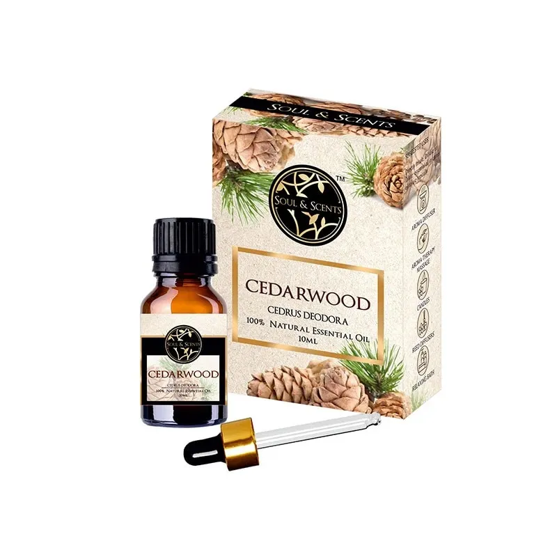 Ulei esential aromaterapie Aroma Land, natural, cedru, 10 ml