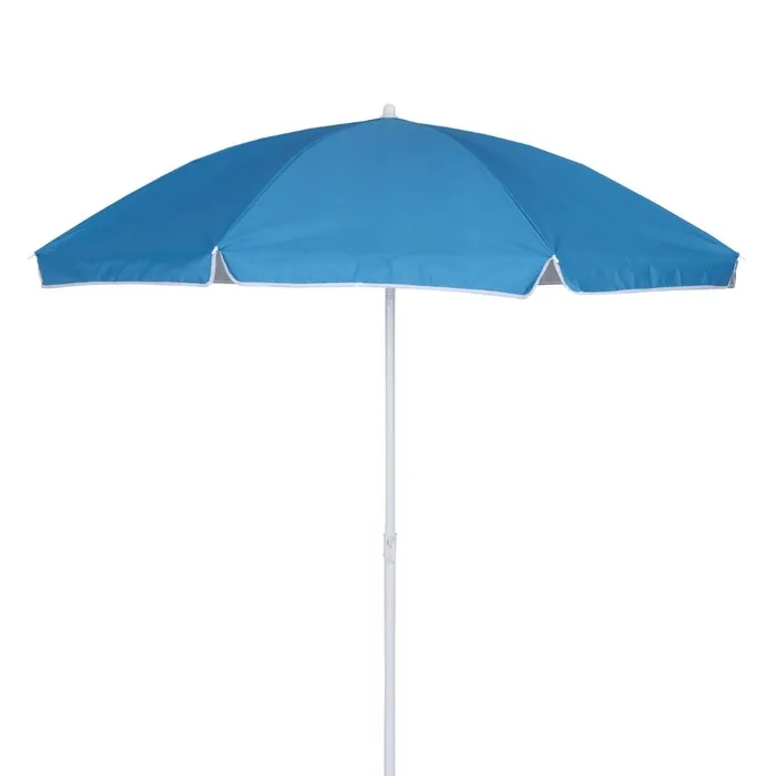 Umbrela soare de plaja / gradina, Sunny, rotunda, structura metal, albastra, D 160 cm — imaginea 2