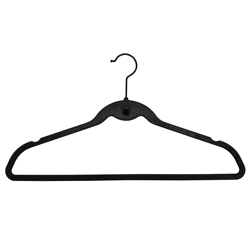 Umeras Spaceo, universal, din plastic, L 45 cm, negru, set 4 bucati