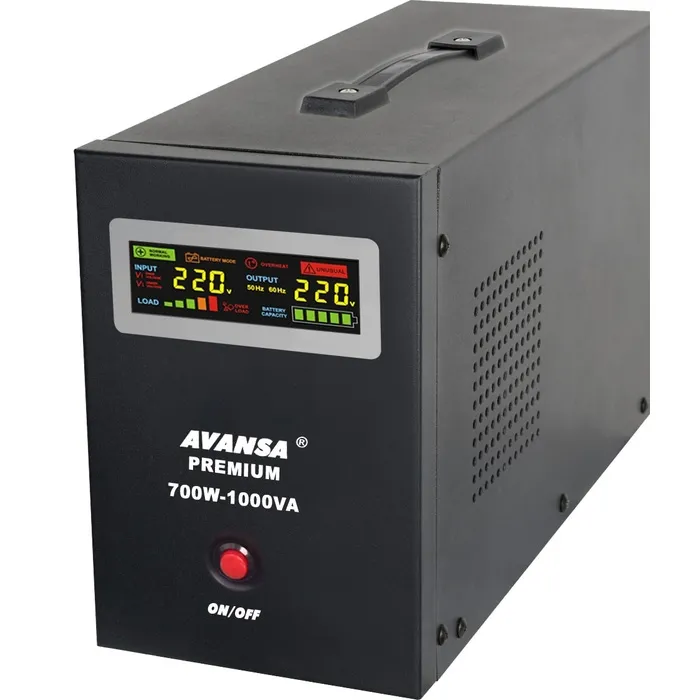 UPS centrala termica Avansa, 700 W, 1000 VA, 230 V / 12 V, unda sinusoidala pura