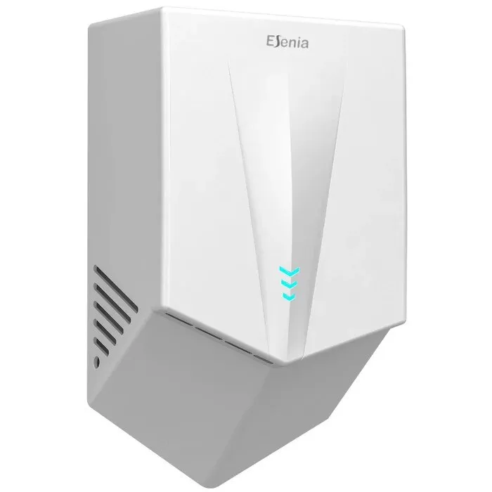 Uscator maini Esenia Dual Jet K2022B, alb, ABS, senzor, 1300 W