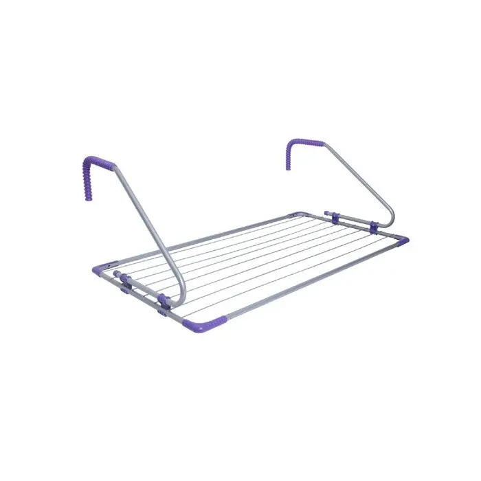 Uscator rufe balcon Plastina 52033, metal, argintiu, 1050 x 550 x 380 mm