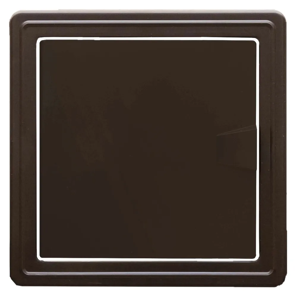 Usita pentru acces instalatii sanitare, maro, 20 x 20 cm