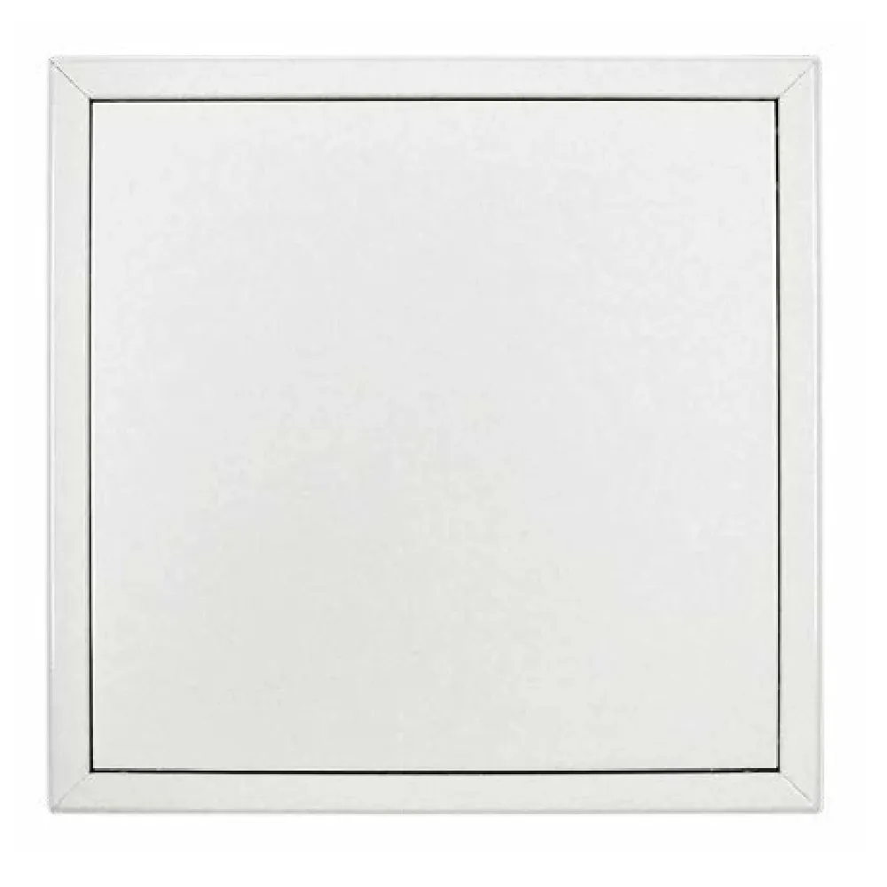 Usita vizitare Softline Dakota, prevopsita, tabla zincata, 250 x 250 mm