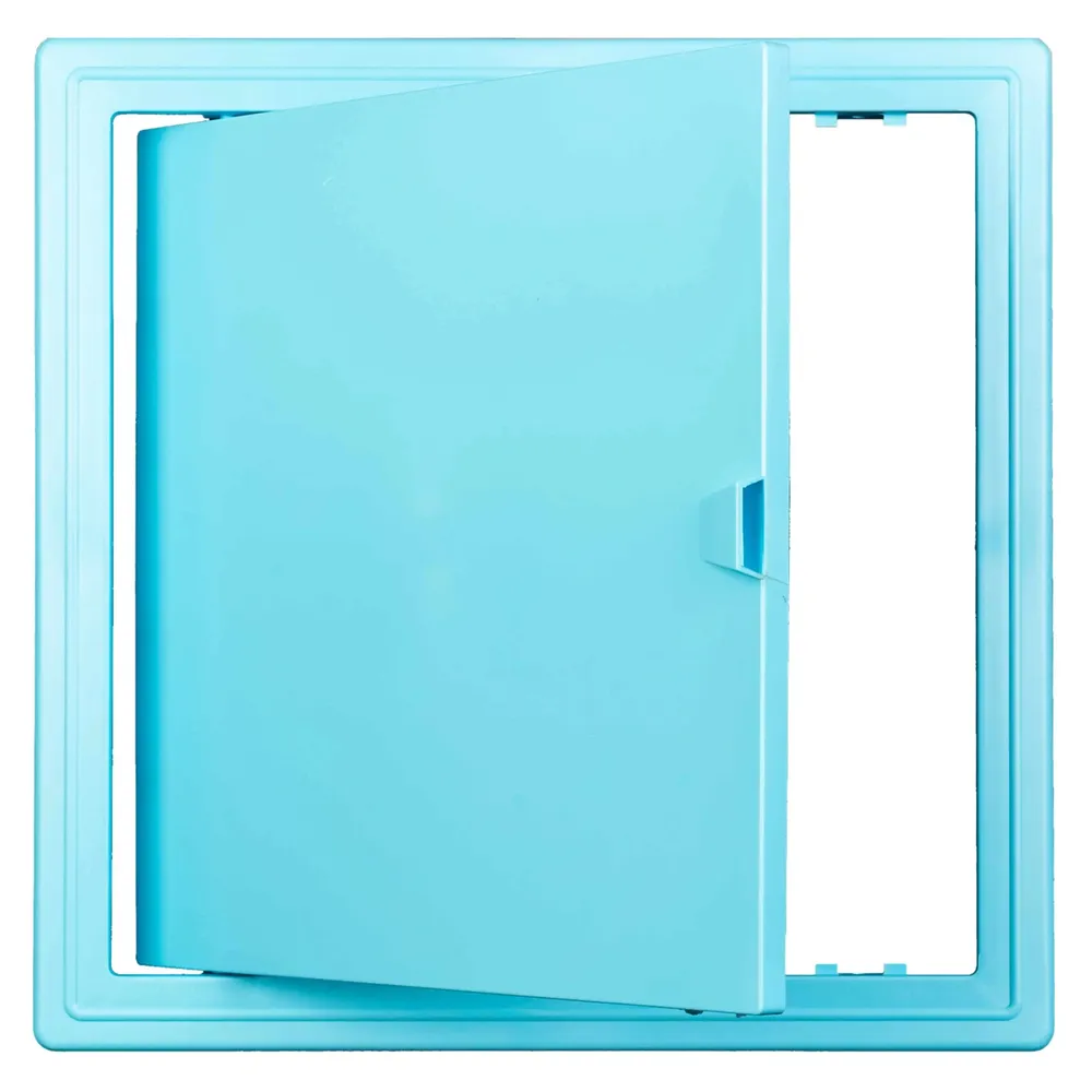 Usita vizitare, TE MA, pentru instalatiile sanitare, albastru deschis, 20 x 20 cm