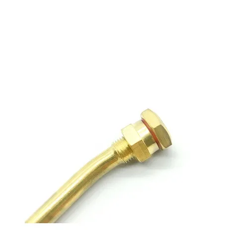 Valva camion din cupru curbata 144mm — imaginea 4