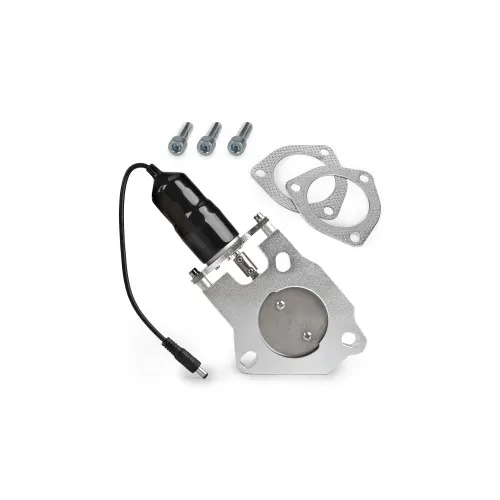 Valva electronica evacuare auto cu telecomanda pentru cut off V 63 mm inox 12V — imaginea 2