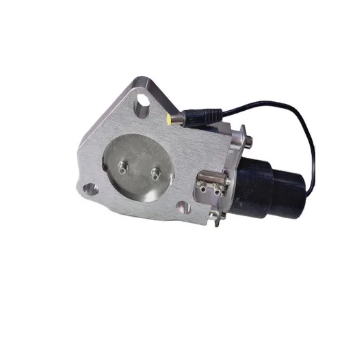 Valva electronica evacuare auto cu telecomanda pentru cut off V 76 mm inox 12V — imaginea 3