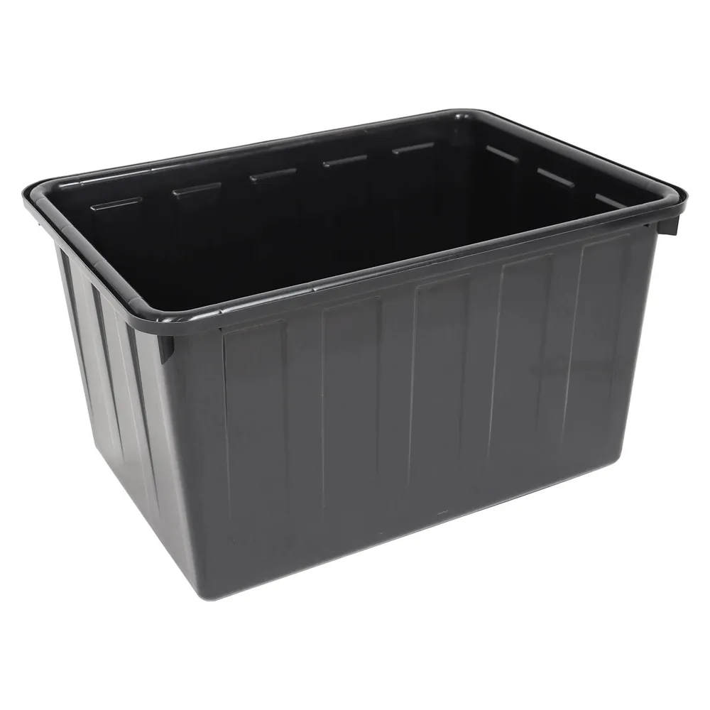 Vas pentru constructii, negru, 730x515x405mm