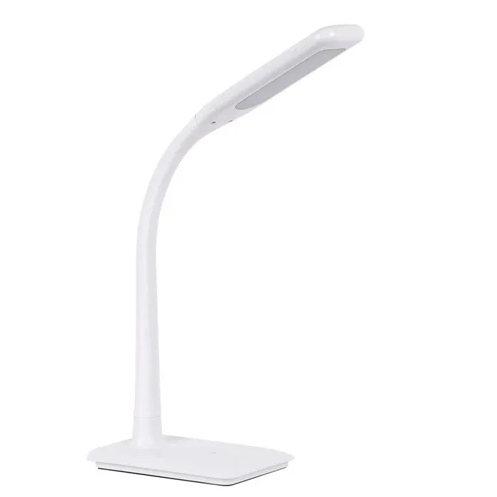 Veioza LED Hoff Billy, 8.5 W, 530 lm, lumina neutra, dimabil, alb, modern