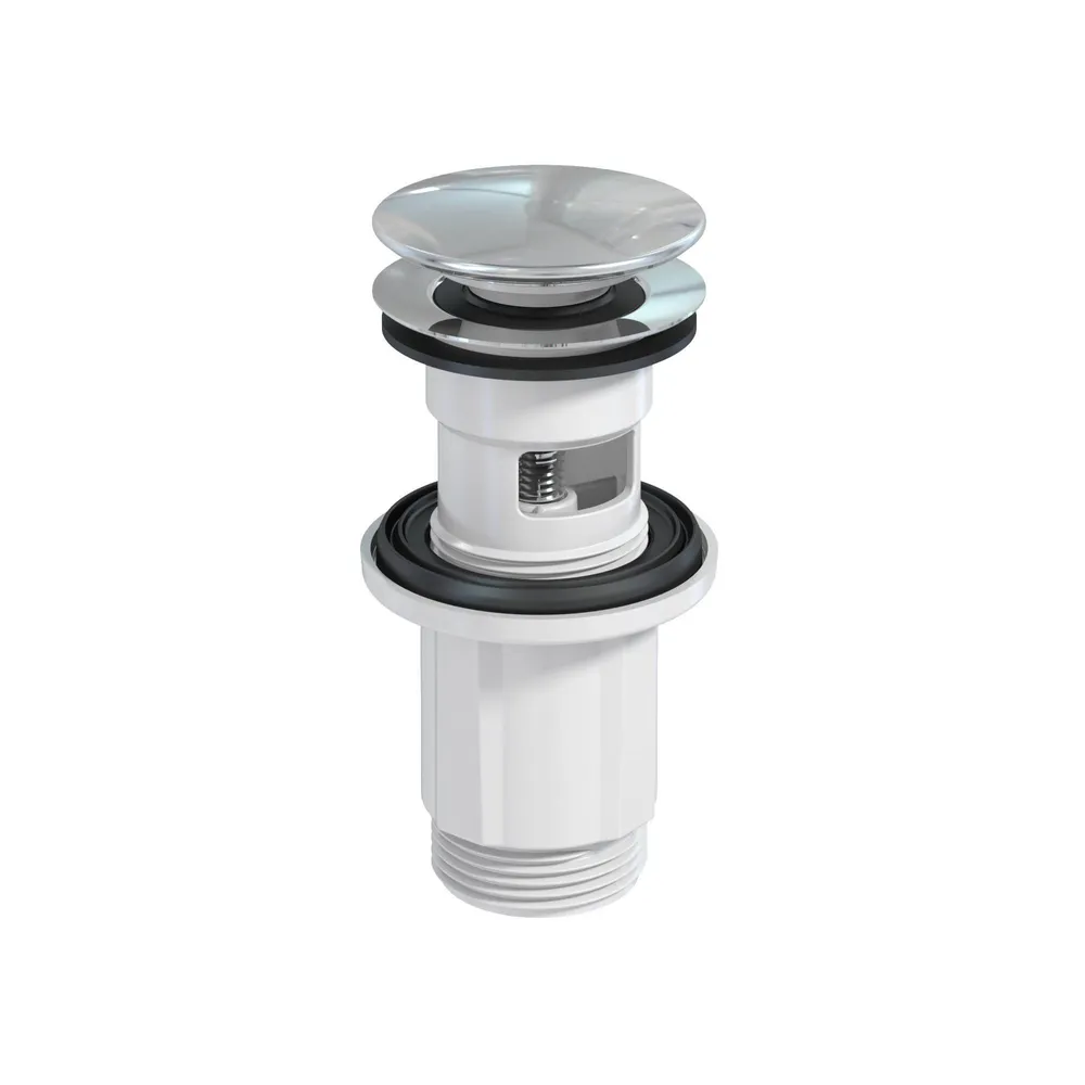 Ventil click clack Equation, pentru lavoar, otel inoxidabil, Ø 63 mm