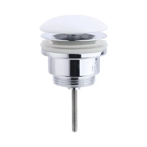 Ventil fix Jungborn pentru lavoare fara preaplin, cu capac ceramic