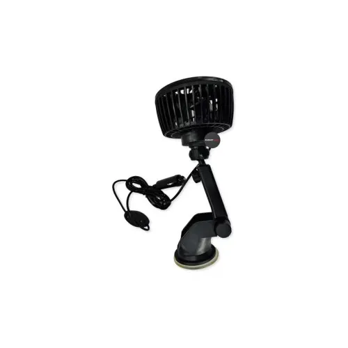 Ventilator auto pentru bord cu ventuză, alimentare 12V — imaginea 2