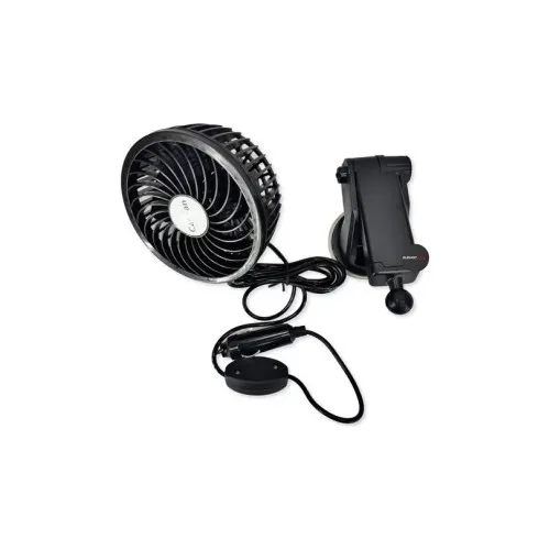 Ventilator auto pentru bord cu ventuză, alimentare 12V — imaginea 3