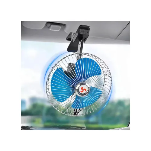 Ventilator auto rotativ 6" 12V cu prindere tip clema — imaginea 3