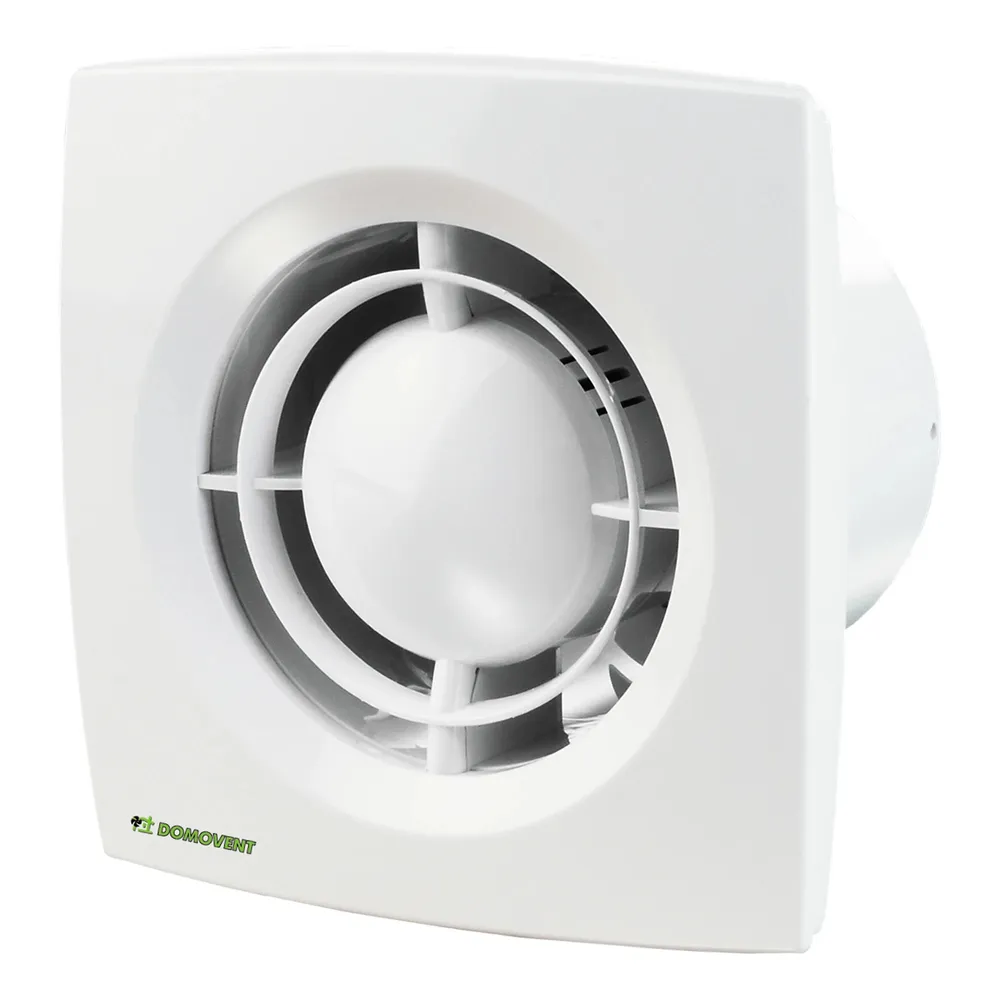 Ventilator baie, axial, Domovent 125X1, plastic, IP24, 16 W, 2400 RPM, 185 mc/h, D 125 mm