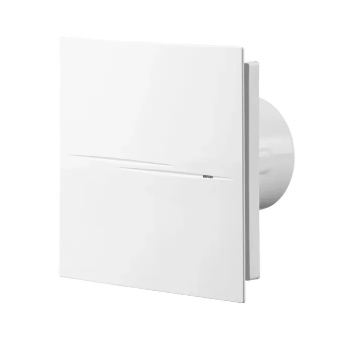 Ventilator baie, axial, Vents Quiet Style, cu panou decorativ, plastic, IP45, 7.5 W, 1700 RPM, 90 mc/h, D 100 mm