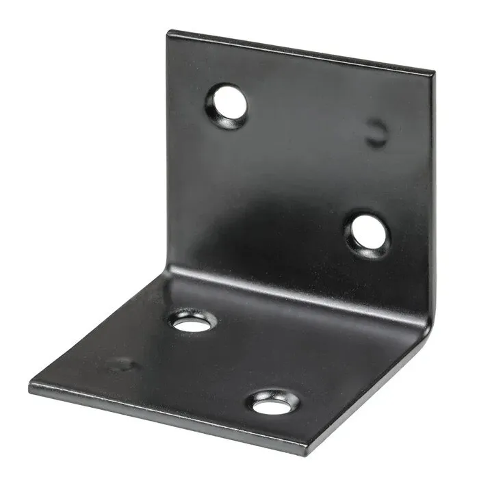 Vinclu de imbinare, Vormann 103905 000N, din tabla, negru, 50 x 50 x 50 x 2 mm