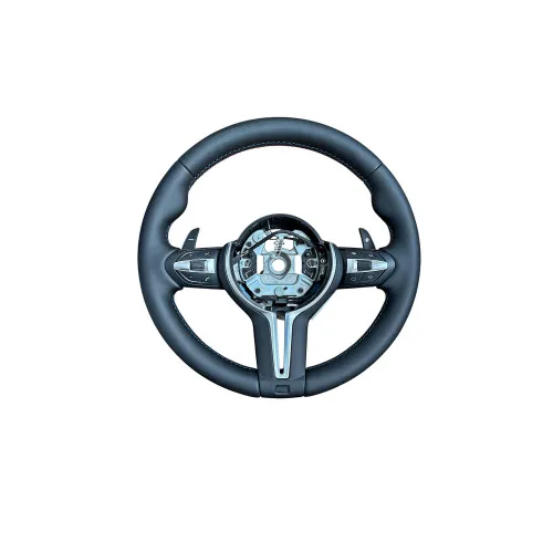 Volan sport piele compatibil BMW Seria 5 E60/E61, Seria 6 E63/E64 pana la 09/2005