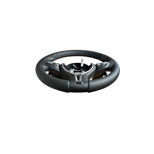 Volan sport piele compatibil cu modelele BMW Seria 1 E87 Seria 3 E90, E91, E92,E93 X1 E84 X5 E70,E53 X6 E71 Z4 E89 — imaginea 2