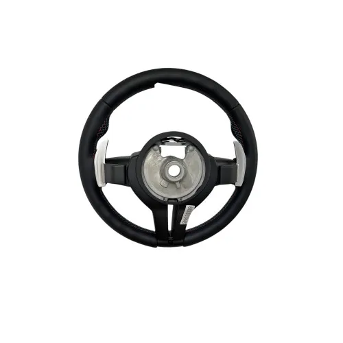 Volan sport piele compatibil cu modelele BMW Seria 1 E87 Seria 3 E90, E91, E92,E93 X1 E84 X5 E70,E53 X6 E71 Z4 E89 — imaginea 5