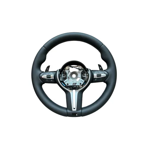 Volan sport piele compatibil cu modelele BMW Seria 1 F20,F21 Seria 2 F22,F23,F45,F87 Seria 3 F30,F31,F34 Seria 4 F32,F33,F36,F82,F83 X5 - F15 X3 - F25